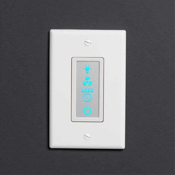 Utilitech Replacement Bath Fan Switch | LCD Display | Fan Timer | Easy Control - Picture 3 of 7